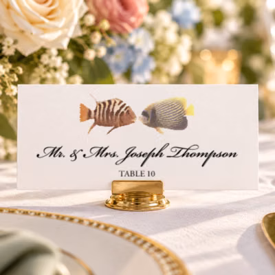 Flat Place Card
